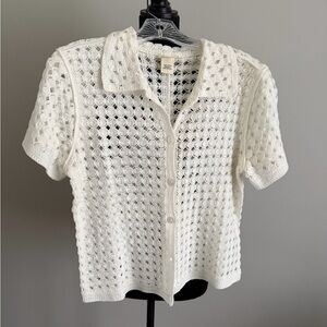 Ultra Pink Crochet Top